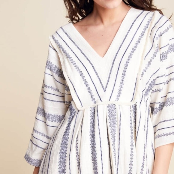 Would Cabana Dress in Indigo - Picture 3 of 4